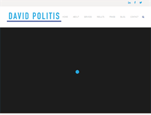 Tablet Screenshot of davidpolitis.com